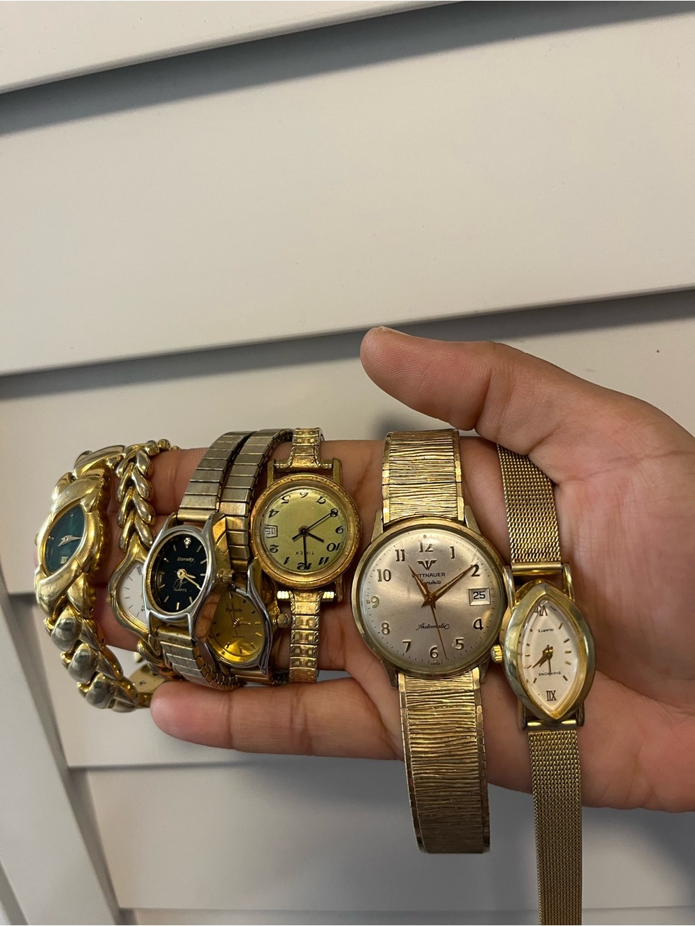 Vintage Gold-Tone Wristwatches (Craft use only)